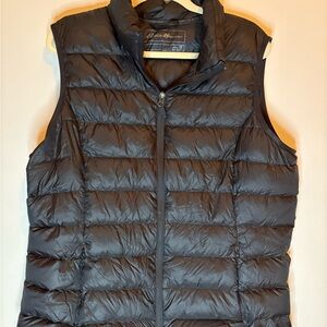 Women’s Edie Bauer Black Puffer Vest 2XL